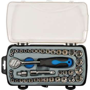 Silverline 39-delige compacte doppen set