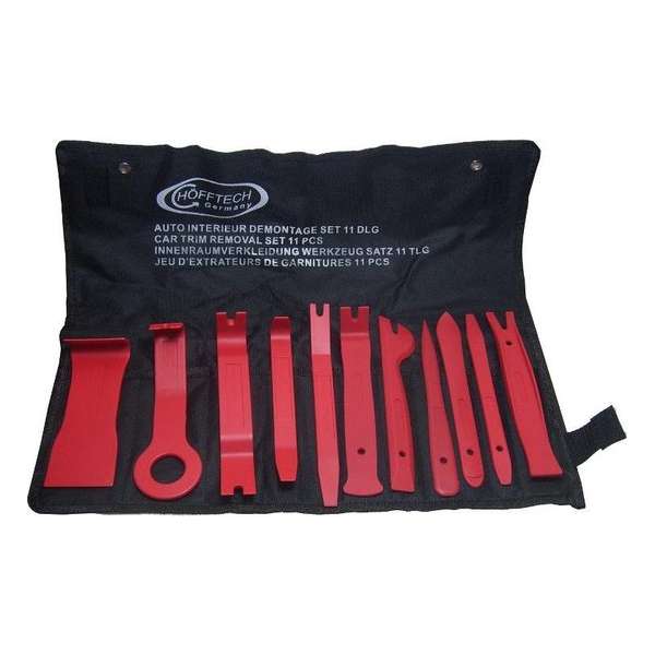 Auto interieur Demontage ontmanteling universeel gereedschap set 11 delig in opberg tas Auto interieur Demontage ontmanteling universeel gereedschap set 11 delig in opberg tas