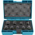 Makita B-66232 9-delige Krachtdoppenset in box - 1/2"