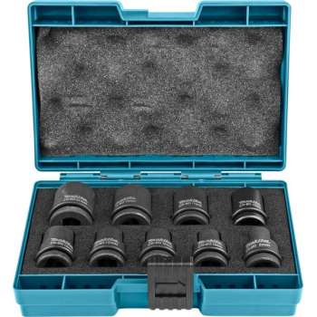 Makita B-66232 9-delige Krachtdoppenset in box - 1/2"