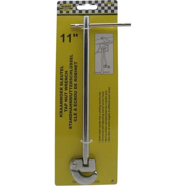 Kraanmoer sleutel 11 inch / 31 cm Kraanmoer sleutel 11 inch / 31 cm