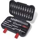 VidaXL 45-delige Doppenset 1/4 Inch - Inclusief Ratel Met Snelspanner