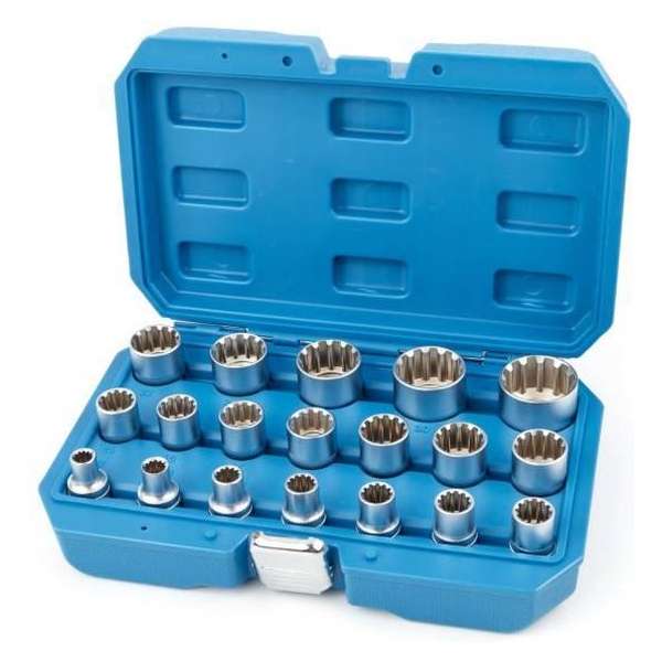19 Delige 1/2″ Multilock Doppenset Van 8 tot 32 mm 19 Delige 1/2″ Multilock Doppenset Van 8 tot 32 mm