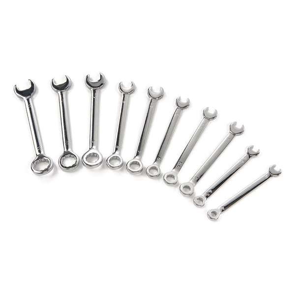 10 Delige Steeksleutel en Ringsleutelset Klein Maten 4 - 11 mm 10 Delige Steeksleutel en Ringsleutelset Klein Maten 4 - 11 mm