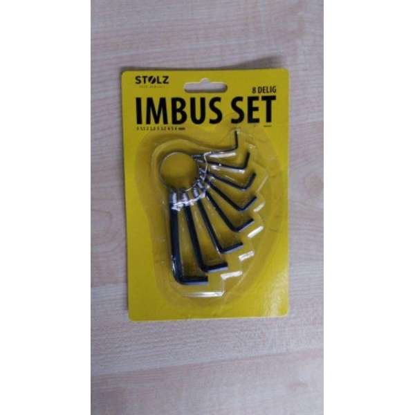 Stolz | Inbus sleutelset | Inbusset | 8 delig Stolz | Inbus sleutelset | Inbusset | 8 delig