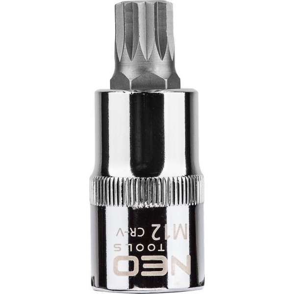NEO Multi-Torx Dop M12, 1/2" aansluiting NEO Multi-Torx Dop M12, 1/2" aansluiting