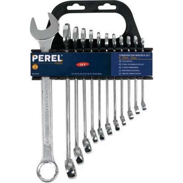 STEEK-/RINGSLEUTELSET - 8-24 mm - 12-delig STEEK-/RINGSLEUTELSET - 8-24 mm - 12-delig