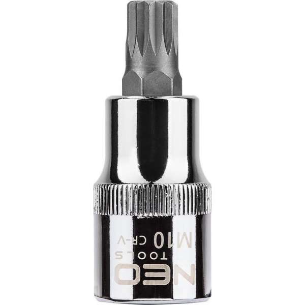 NEO Multi-Torx Dop M10, 1/2" aansluiting NEO Multi-Torx Dop M10, 1/2" aansluiting