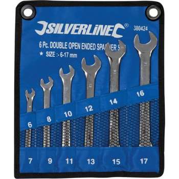 Silverline 6-delige steeksleutel set
