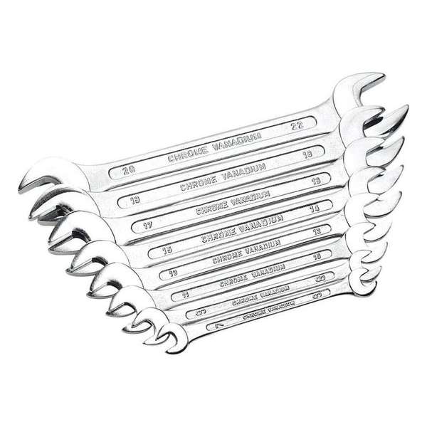 Brüder Mannesmann M 110-08 DIN Dubbele steeksleutelset 8-delig 6 - 22 mm DIN 3110 Brüder Mannesmann M 110-08 DIN Dubbele steeksleutelset 8-delig 6 - 22 mm DIN 3110