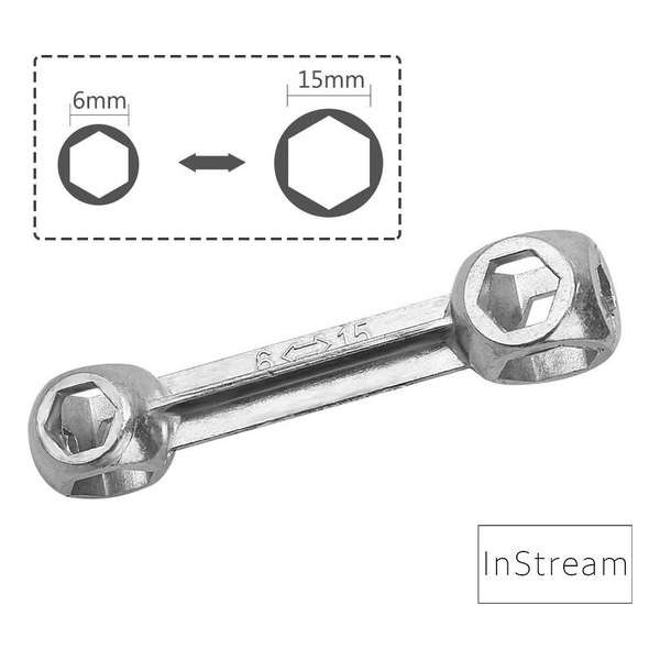 Fietsreparatietool - moersleutel - fietssleutel - dopsleutel - multitool Fietsreparatietool - moersleutel - fietssleutel - dopsleutel - multitool