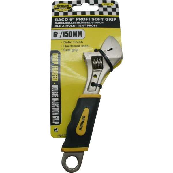 Moersleutel, 6, Baco, Bahco 150 mm, Benson Moersleutel, 6, Baco, Bahco 150 mm, Benson