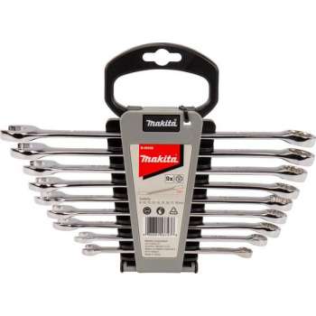 Makita Ring-/steeksleutelset 9-delig