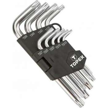 Torx speciaalset - TS serie 9-delig met houder