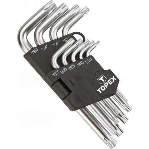 Torx speciaalset - TS serie 9-delig met houder Torx speciaalset - TS serie 9-delig met houder
