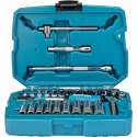 Makita Doppenset 1/4" VK 34-delig