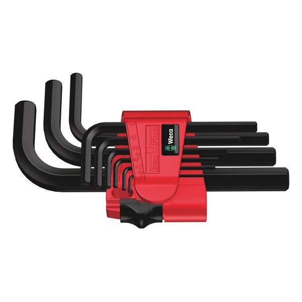 950/9 BM N Stifsleutelset, metrisch, BlackLaser, 9 -delig - 1 stuk(s) 950/9 BM N Stifsleutelset, metrisch, BlackLaser, 9 -delig - 1 stuk(s)