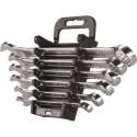 SILVERLINE Steekringsleutel Set - 6-Delige - Metrisch: 8 t/m 17 mm)