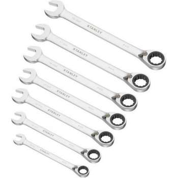 STANLEY Set van 7 ratelsleutels