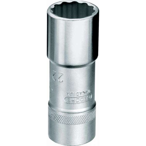 Gedore Dopsleutel 1/2 Lang Ud-profiel D19l-30mm Gedore Dopsleutel 1/2 Lang Ud-profiel D19l-30mm