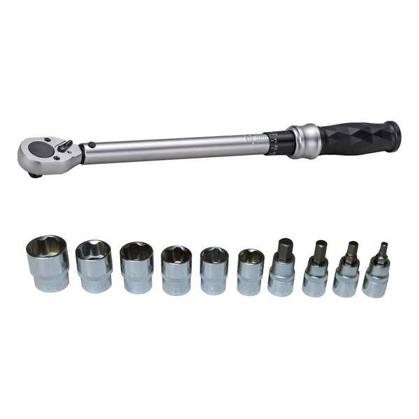 Vintec Professionele Momentsleutel 1/2'' 40 - 210 Nm Set Vintec Professionele Momentsleutel 1/2'' 40 - 210 Nm Set