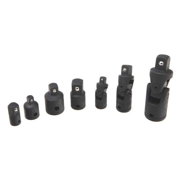 7 delige Kracht Adapter - en Kniestukkenset 7 delige Kracht Adapter - en Kniestukkenset