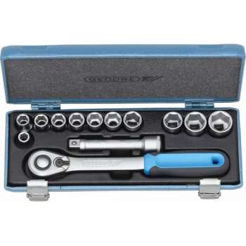Gedore 2545810 Dopsleutelset Metrisch 1/2 (12.5 Mm) 13-Delig