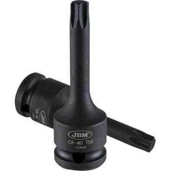 JBM Tools | Slag-bits torx t50 met een uitsparing 1/2" voor 52340