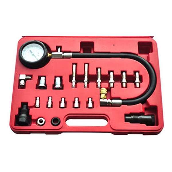 vidaXL - Dopsleutel Compressie meter voor dieselmotoren 20-delig 210003 vidaXL - Dopsleutel Compressie meter voor dieselmotoren 20-delig 210003