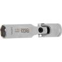 BGS - Speciale - Bougiedop 14 mm kniegewricht 3/8" - Zeskant - voor moeilijk bereikbare plekken -  BGS2984