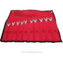 Ring steek ratel 10 delige set metrisch/inch