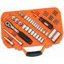 Skandia Doppendoos 1/4" En 3/8" - 46-delig