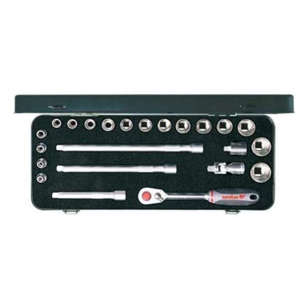 Carolus Dopsleutelset 3/8 Slim Sixty (22 dlg) Carolus Dopsleutelset 3/8 Slim Sixty (22 dlg)