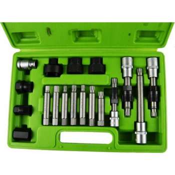 JBM Tools | Combi doppenset 6 Kant doppen 18-Delig