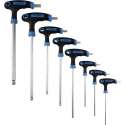 JBM Tools | Set van 8 t-vormige inbus sleutels