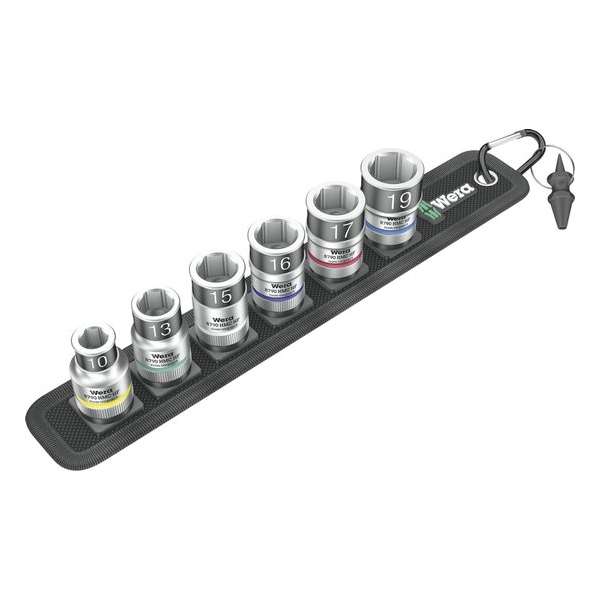 Wera Belt C 1 Zyklop 05003995001 Inbusdop Dopsleutelinzetset 7-delig 1/2 (12.5 mm) Wera Belt C 1 Zyklop 05003995001 Inbusdop Dopsleutelinzetset 7-delig 1/2 (12.5 mm)