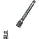 JBM Tools | VERLENGSTUKKEN 1/4" MET GEWONE EN AFGERONDE 75MM