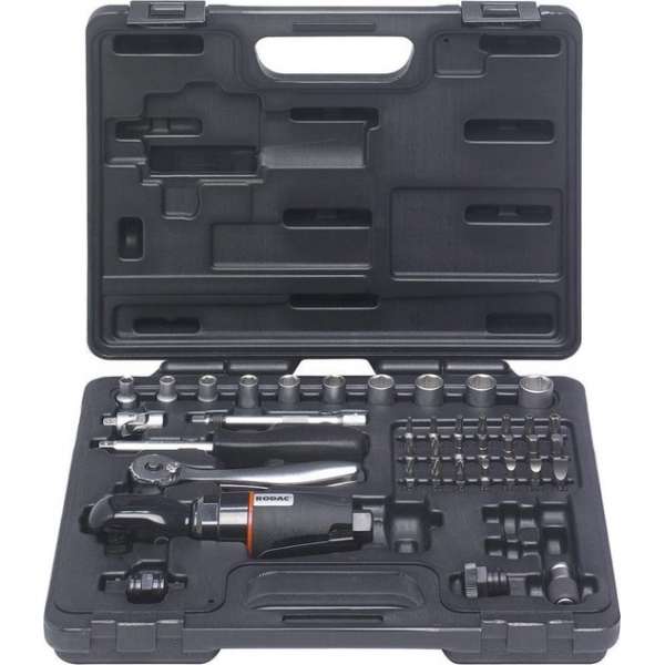 RODAC Ratelsleutel set 1/4" en 3/8" 850 rpm RC582BC RODAC Ratelsleutel set 1/4" en 3/8" 850 rpm RC582BC