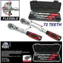Toolwelle Ratelsleutel Industrie Ratelset flexkop