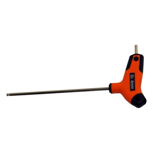 Skandia T-Greep Inbussleutel - BZ 4 mm Skandia T-Greep Inbussleutel - BZ 4 mm