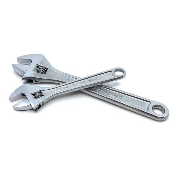Steelwood Set 2 Verstelbare Moersleutels - 200 en 300 mm - Zware uitvoering Steelwood Set 2 Verstelbare Moersleutels - 200 en 300 mm - Zware uitvoering