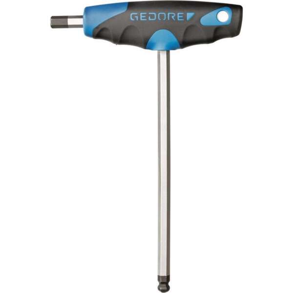 Gedore DT 2142 Haakse Inbussleutel met 2C-T-greep - 6mm Gedore DT 2142 Haakse Inbussleutel met 2C-T-greep - 6mm