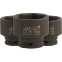 Smoos® Zware krachtdop 23 mm met 3/4 opname - 3 stuks