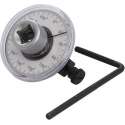 SILVERLINE hoekige handgreepmeter - chroom / zwart