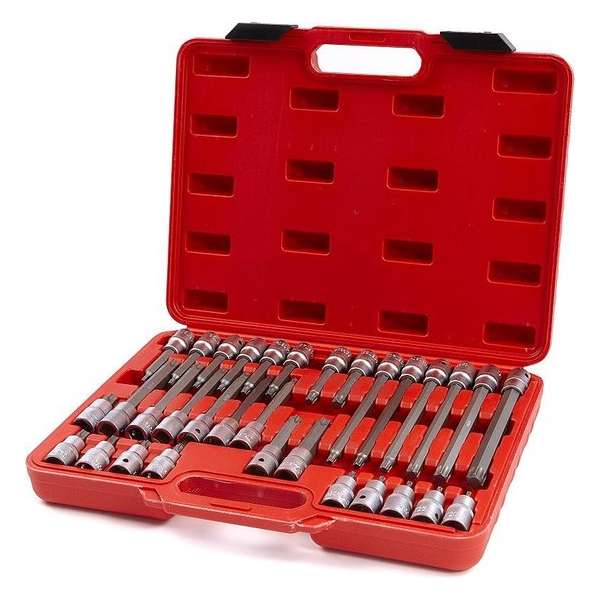 HBM Profi 32-Delige 1/2" Torx Doppenset HBM Profi 32-Delige 1/2" Torx Doppenset