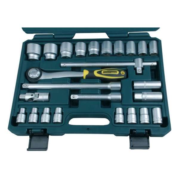 Brüder Mannesmann M29080 Dopsleutelset 25-delig Brüder Mannesmann M29080 Dopsleutelset 25-delig