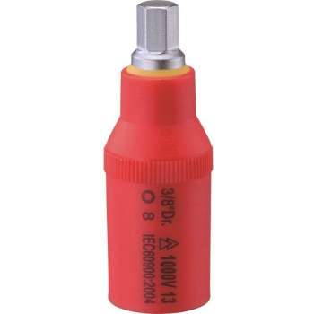 Huvema 3/8'' Inbus Dop/bit, geïsoleerd 1000V PA3347.32N