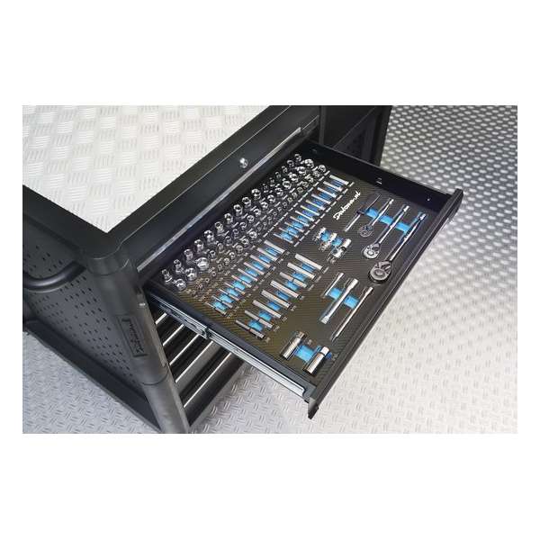 Datona® 97-delige doppenset metrische en Engelse maten in PRO softmodule Datona® 97-delige doppenset metrische en Engelse maten in PRO softmodule