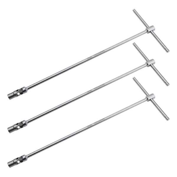 Smoos® T-sleutel 12 mm met cardangewricht - 3 stuks Smoos® T-sleutel 12 mm met cardangewricht - 3 stuks