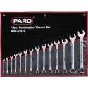 Combinatie ringsteeksleutelset, 14-delig, foudraal PAC5141S
